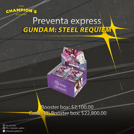 Gundam GD03: Steel requiem - PREVENTA