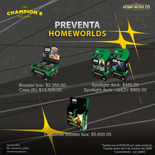 Preventa - Homeworlds
