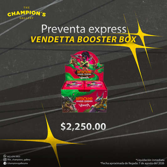 Preventa express - Vendetta booster box