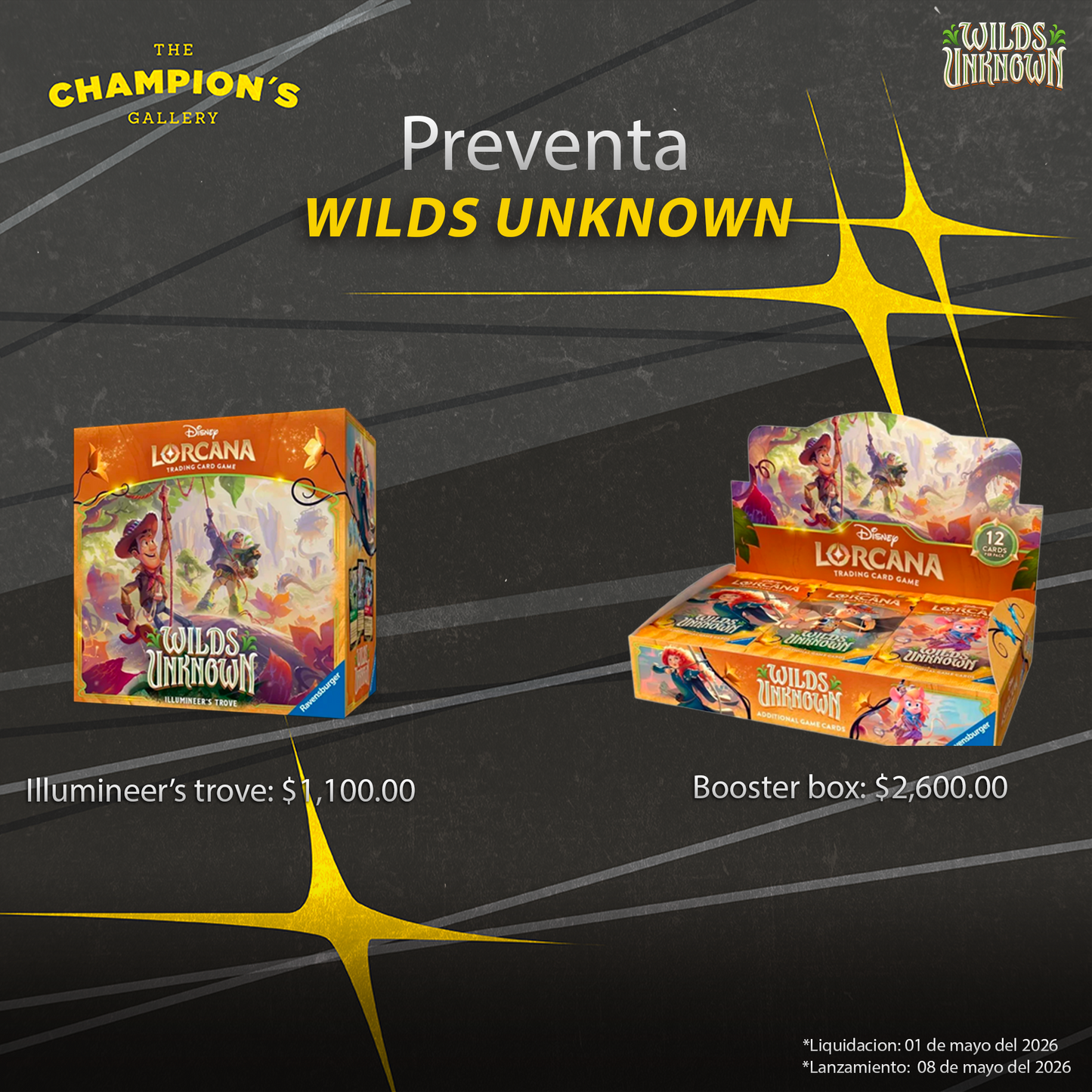 Preventa - Wilds unknown