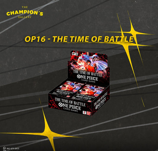 The time for battle - OP16 - booster box
