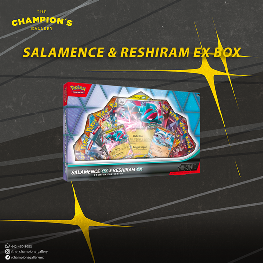 Salamence Ex & Reshiram Ex Premium Collection