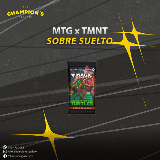 Teenage mutant ninja turtles - sobre suelto (español)