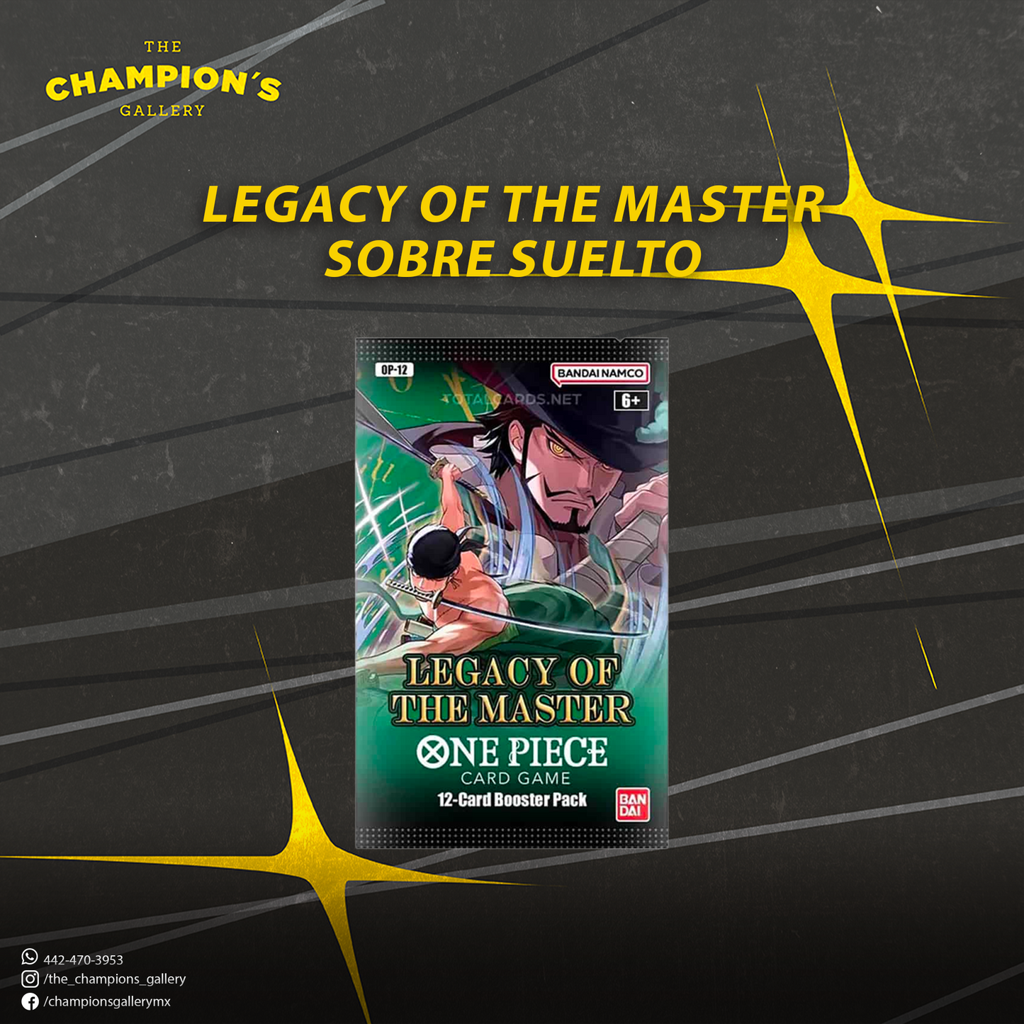 One piece - OP12 - Sobre suelto