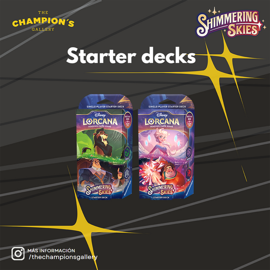 Shimmering skies - Starter decks