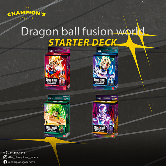 Dragon ball - fusion world - starter deck