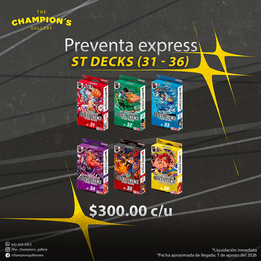 Preventa express - ST decks (31 - 36)