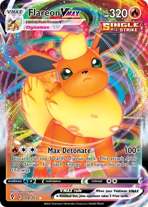 Flareon Vmax [18/203]