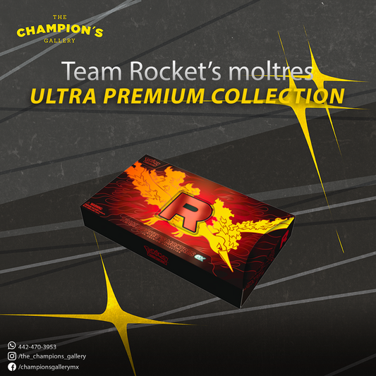 Team Rocket's Moltres ex Ultra Premium Collection