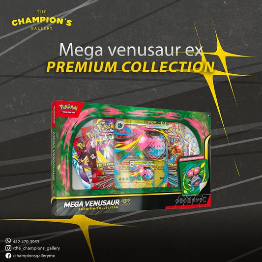 Mega Venusaur ex - Premium Collection Box